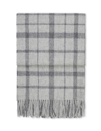 Tweed Pläd Grå