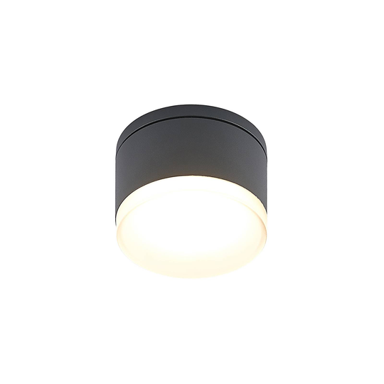 Lindby Mathea LED-utomhustaklampa, cylinder
