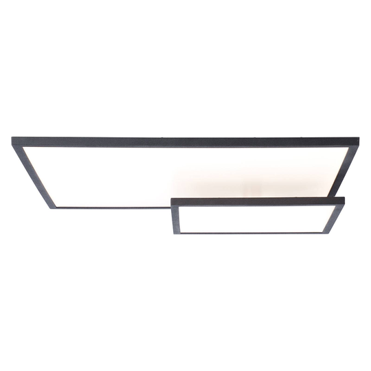 LED-taklampa Bility, längd 62 cm ram svart