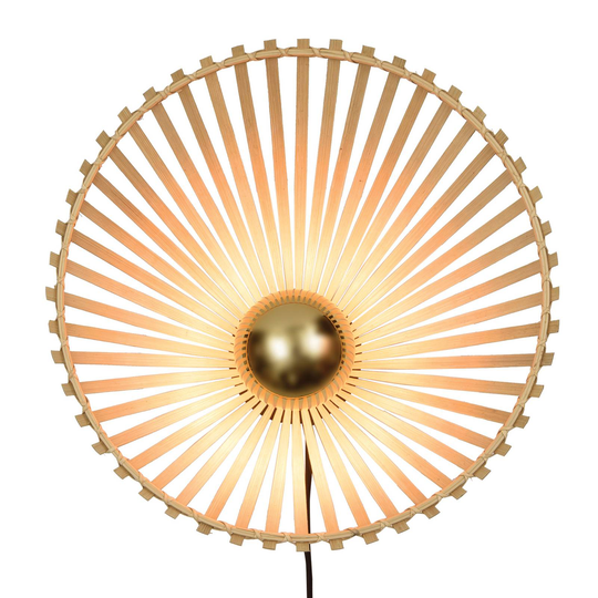 GOOD & MOJO Bromo vägglampa asymmetriskt Ø 40 cm
