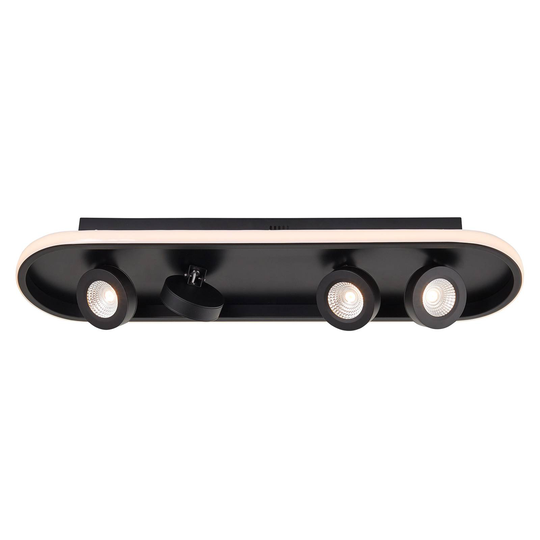 LED-taklampa Nebeker, 4 lampor