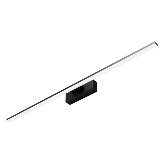 LED-vägglampa Miroir 80 cm svart 4 000 K