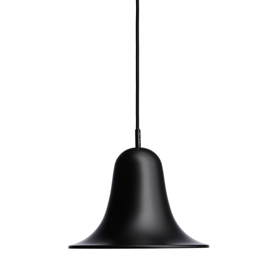 Verner Panton Pantop Taklampa Matt Svart Ø23 cm
