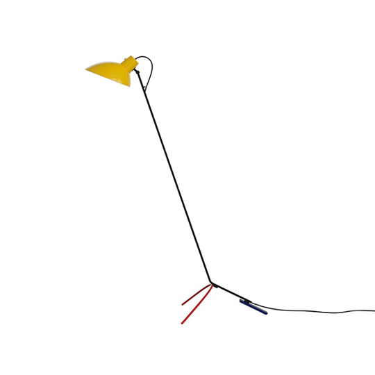 Astep VV Cinquanta Golvlampa Mondrian/Gul