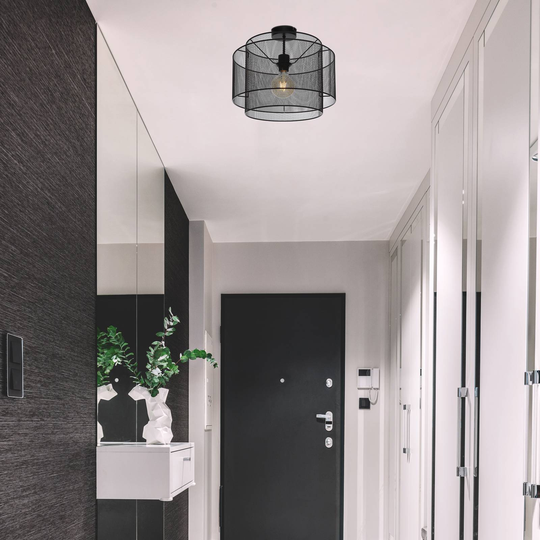 Taklampa Augustin, 1 lampa, Ø 40 cm