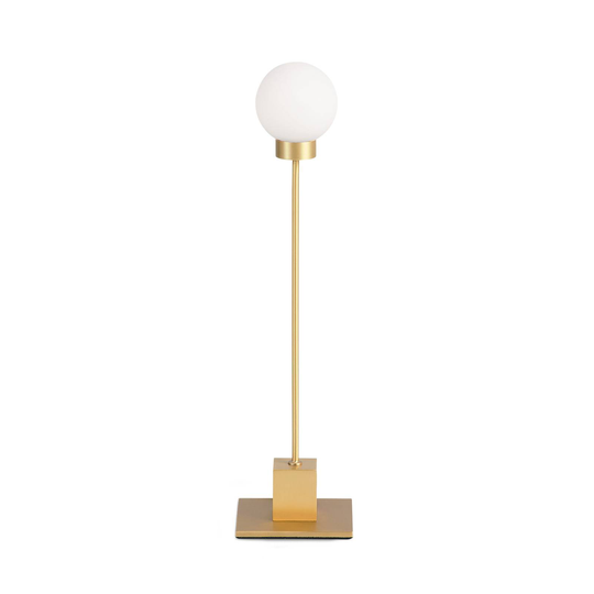 Northern Snowball bordslampa, mässing