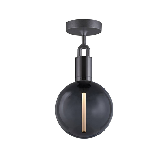 Buster + Punch Forked gunmetal/glas rök Ø 20cm