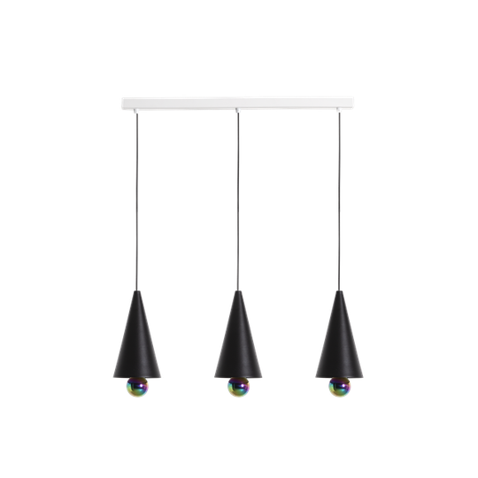 Petite Friture CHERRY LED Taklampa Linjär 3 St. Liten Svart