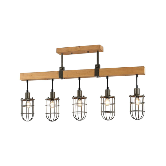 Lindby Serima taklampa, 5 lampor