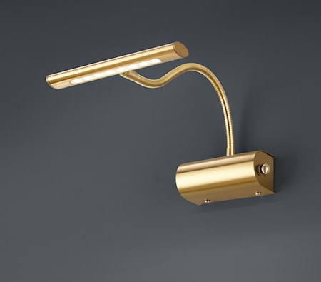 Curtis LED Vägglampa Mässing