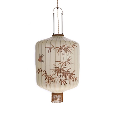 Traditionell Lykta Taklampa L Cream