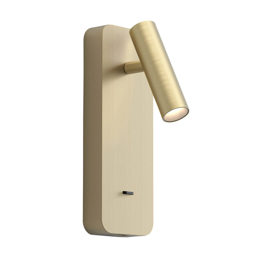 Astro Enna Surface USB LED-vägglampa, matt guld