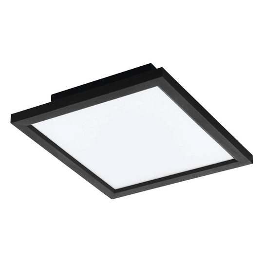 EGLO connect CCT taklampa 30x30 cm svart
