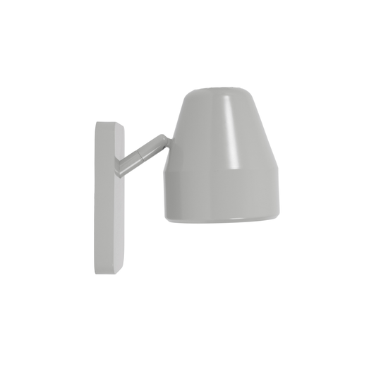 I Shine metall vägglampa grå, Sebra Interiör
