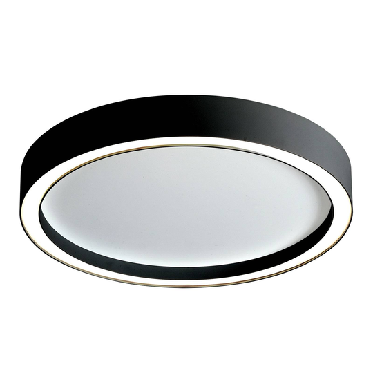 Bopp Aura LED-taklampa Ø 55 cm vit/svart