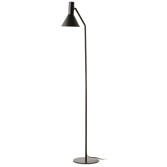 FRANDSEN Lyss golvlampa, svart matt