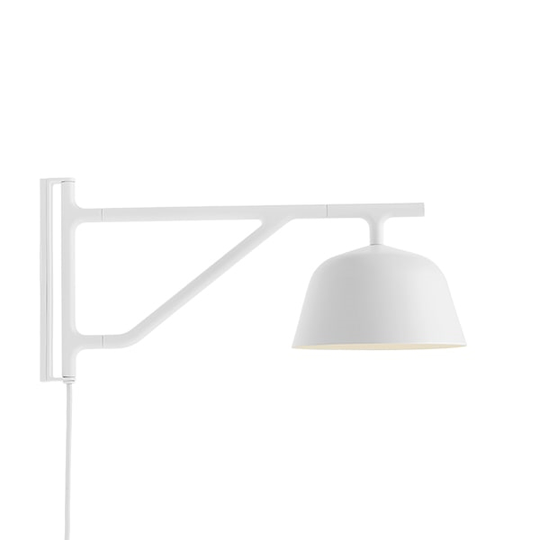 Muuto Ambit Vägglampa Vit