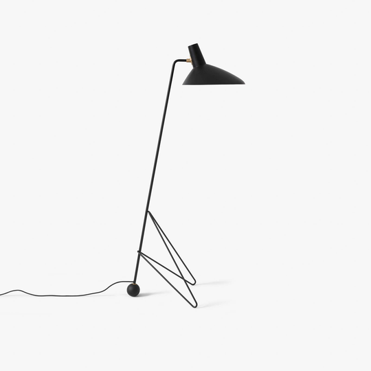&Tradition Tripod HM8 golvlampa, svart