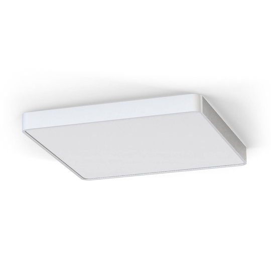 Taklampa Soft vit 63x63 cm