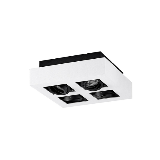 Arcchio Vince taklampa, 25 x 25 cm i vitt