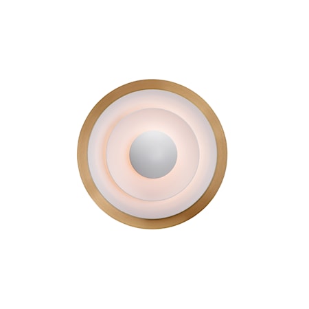 Diablo Vägglampa Mässing LED 40 cm