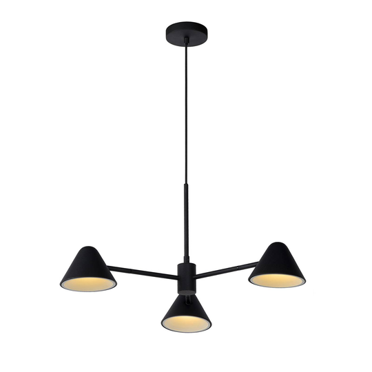 LED-pendellampa Devon, svart
