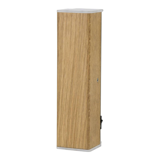 HerzBlut Leonora LED-vägglampa up&down ek oljad
