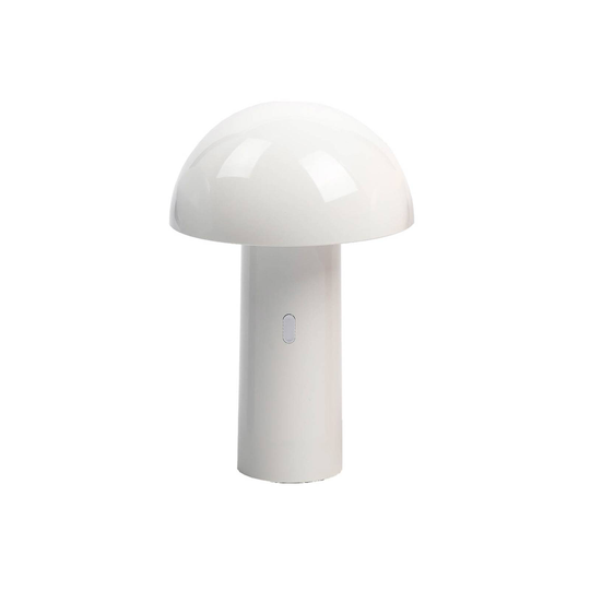 Aluminor Capsule LED-bordslampa, mobil, vit