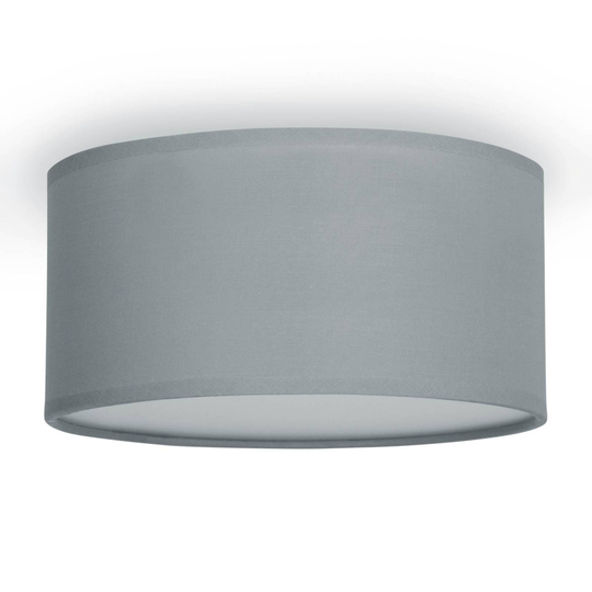 Grå textiltaklampa Ceiling Dream 20 cm