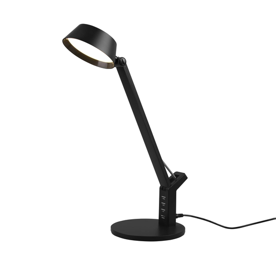 LED-bordslampa Ava med dimfunktion, svart