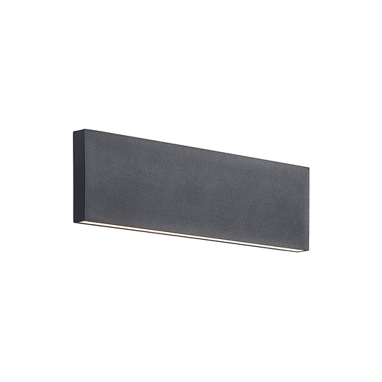 Lindby Ignazia LED-vägglampa, 28 cm, svart