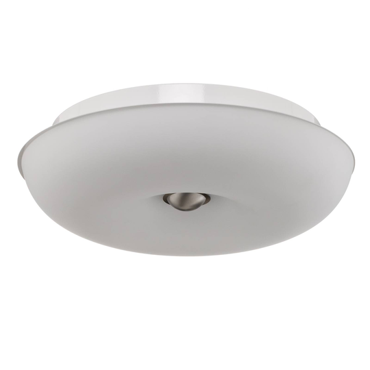 BANKAMP Vanity glastaklampa LED, nickel