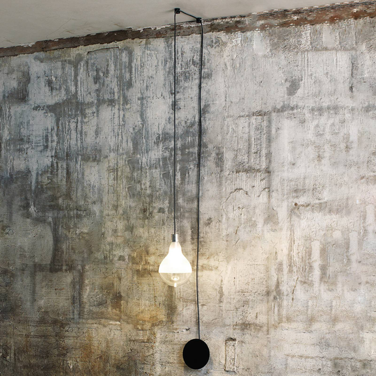 Karman Makeup LED-vägglampa, transparent rund