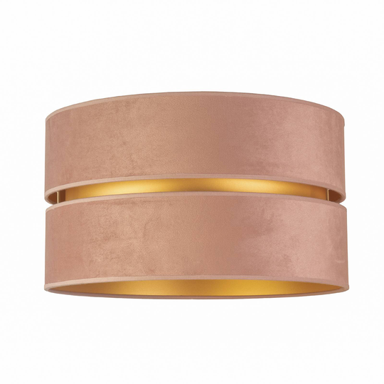 Taklampa Golden Duo Ø 40 cm ljusrosa/guld