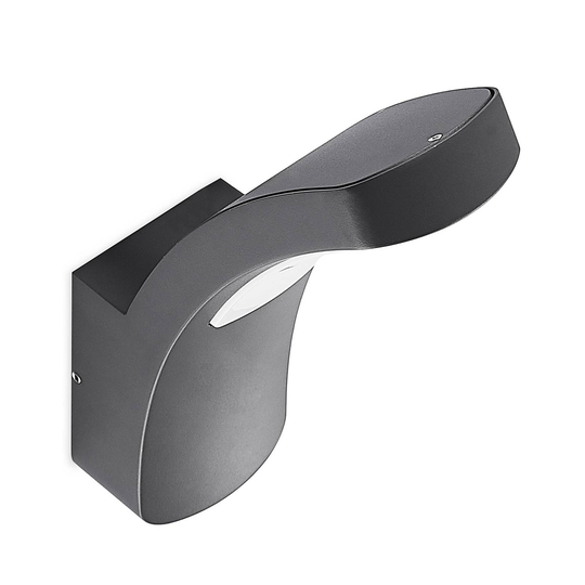 Lindby Moshe LED-utomhusvägglampa