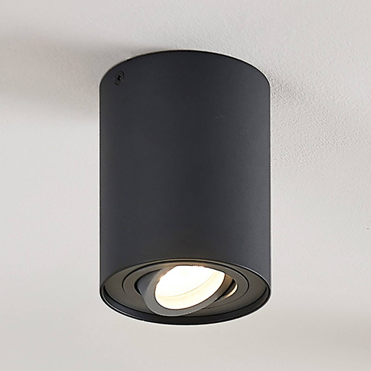 GU10-downlight Tiberius i antracit