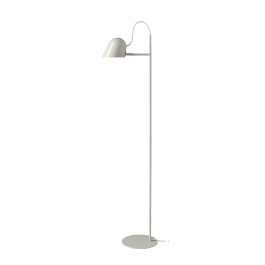Golvlampa STRECK Varmgrå/Mässing Örsjö belysning