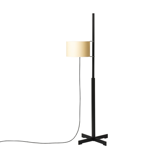 Santa & Cole TMM Golvlampa Beige Svart