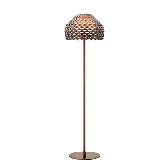 Flos TATOU Golvlampa Grå
