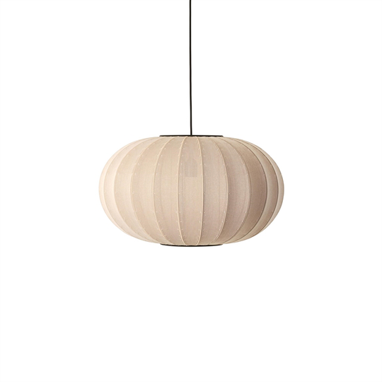 Made By Hand KNIT-WIT Oval Taklampa Sandsten Ø57