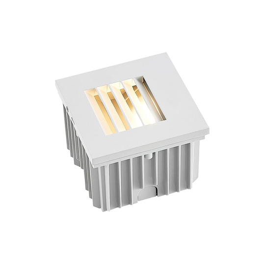 Arcchio Makio infälld vägglampa, vit, G9, IP65
