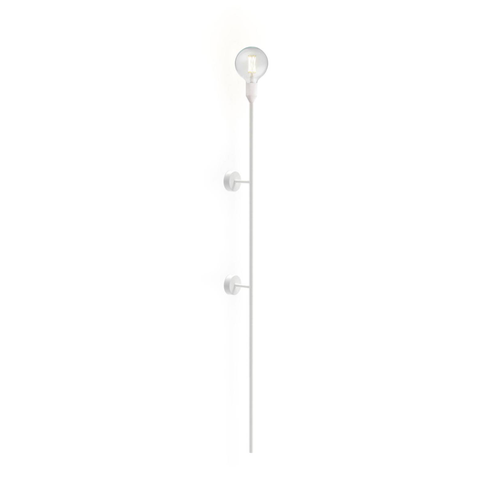 Modo Luce Geco vägglampa, 155 cm, vit