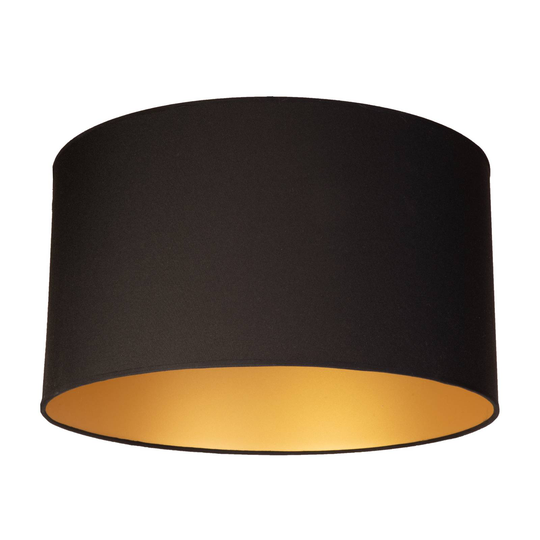 Taklampa Roller Ø60 cm, svart/guld