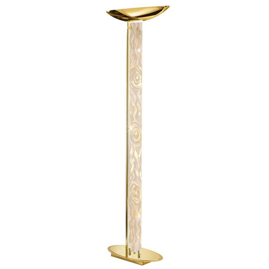 24-karatsförgylld golvlampa Delphi