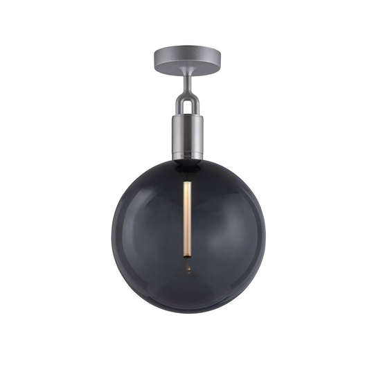 Buster + Punch Forked stål/glas rök Ø 29cm