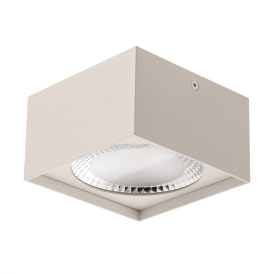 Helestra Kari LED-taklampa, kantig, vit