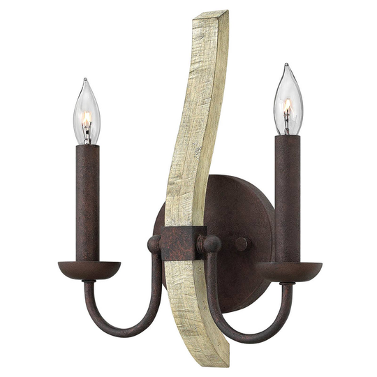 Vägglampa Middlefield 2 lampor