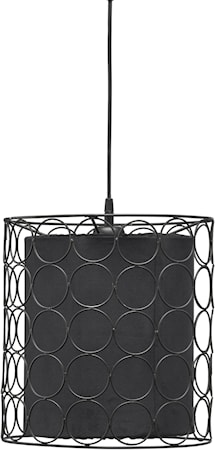 Taklampa Ring Svart/Svart