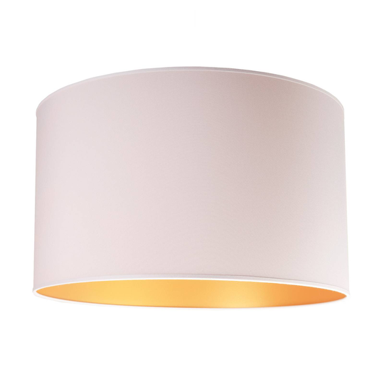 Taklampa Roller Ø60 cm, vit/guld