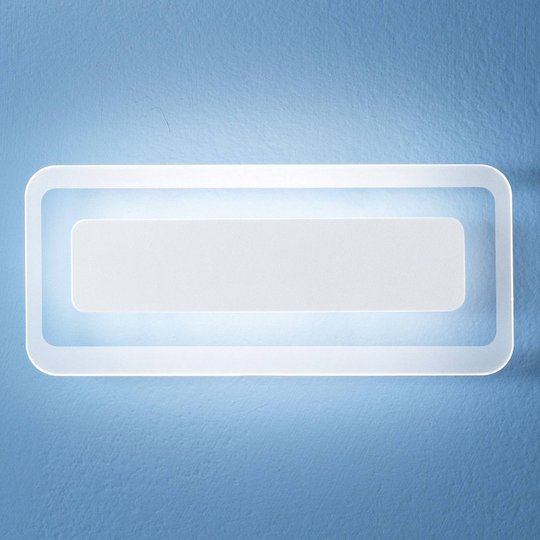 LED-vägglampa Antille vit 31,4 cm